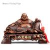 1PCS Resin Big Belly Smiling Buddha Ornaments Living Room and Office Desk Decorations Housewarming Gifts