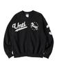 Безымянная Черная Толстовка с Эмблемой Seoul Unicorn Varsity