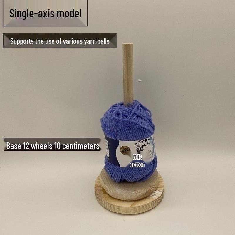 Портативная моталка для пряжи из массива дерева: Съемное ручное вязание и ткачество, вспомогательное веретено