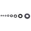 Assortment Gasket Automobiles Black Replacement Set Attachment Connector Faucet Flat Ring Grommet M2-M10 Nylon