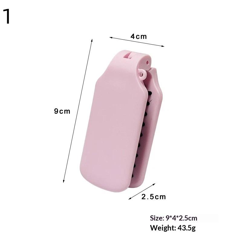 Mirror Portable Pocket Mane Bristle Hair Brush Combs Collapsible Travel Massage Comb Hair Styling Tools Salon Makeup Combs