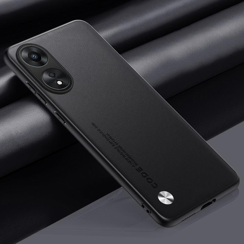 Роскошный чехол для телефона из искусственной кожи для OPPO A58 A58X A78 A97 A98 5G A17, задняя крышка, силиконовый защитный чехол для OPPO Reno 8T 4G Coque