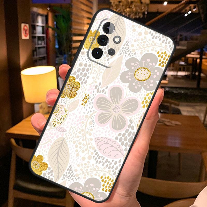 Чехол 'Цветочный Шарм Секретный Сад' для Samsung Galaxy A26 A16 A06 A55 A35 A15 A32 A12 A22 A52 A54 A34 A14 A56 A36 A13 A53