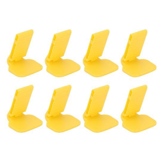 8 шт., стоматологический блок, реквизит для рта, термостойкая система стоматологического позиционера для держателя позиционера, желтый