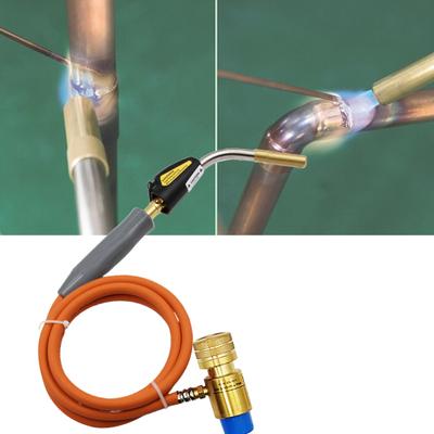 MAPP Самовоспламеняющаяся сварочная горелка Регулируемая Антикоррозийная 4-ступенчатая Бескислородная сварочная горелка для пайки