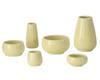 Керамические алтарные принадлежности 6 предметов, идеально подходящих для мини-желтого набора "Момидзи", алтарей,