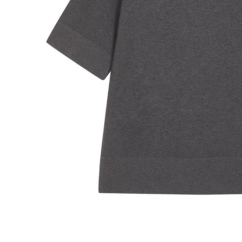 LESS Women's 2025 Summer Round Neck Short Sleeve Knit Top