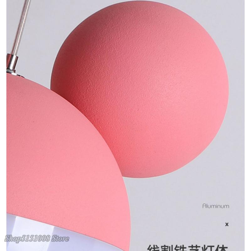 Светодиодный мультяшный подвесной светильник для детской комнаты, милый мальчик, девочки, защита глаз, подвесная лампа, освещение для спальни принцессы