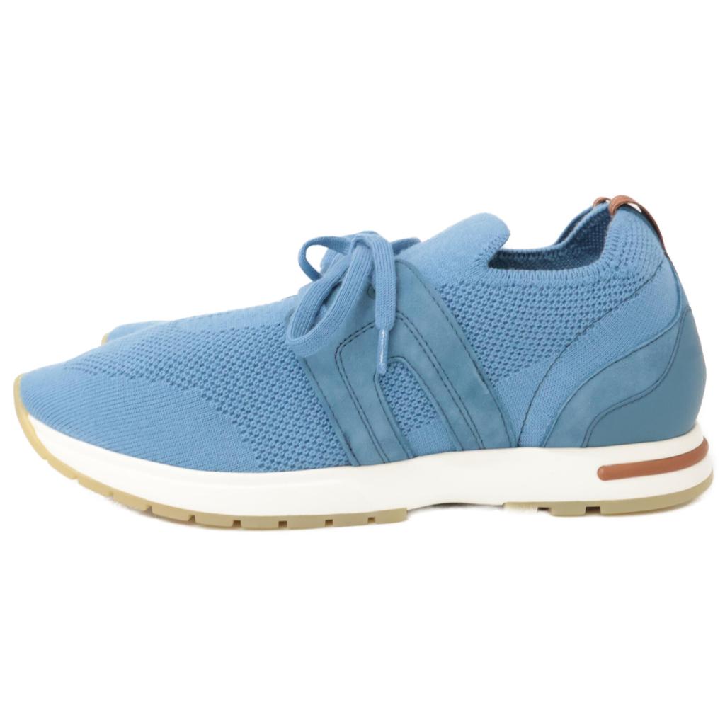loro piana 360LP Lady Flexi Walk Sneakers Shoes 37 blueUsed