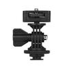 Universal Adjustable Cold Hot Shoe Mount Adapter with 1 4  Screw for Viltrox and other Brands LED Light Video Monitor