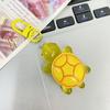 1/10pcs Girlfriends Sea Animal Glow In-The-Dark Color Turtle Keychain Cute Sweet Turtle Keyring Vintage Ins Bag Pendant Accessories