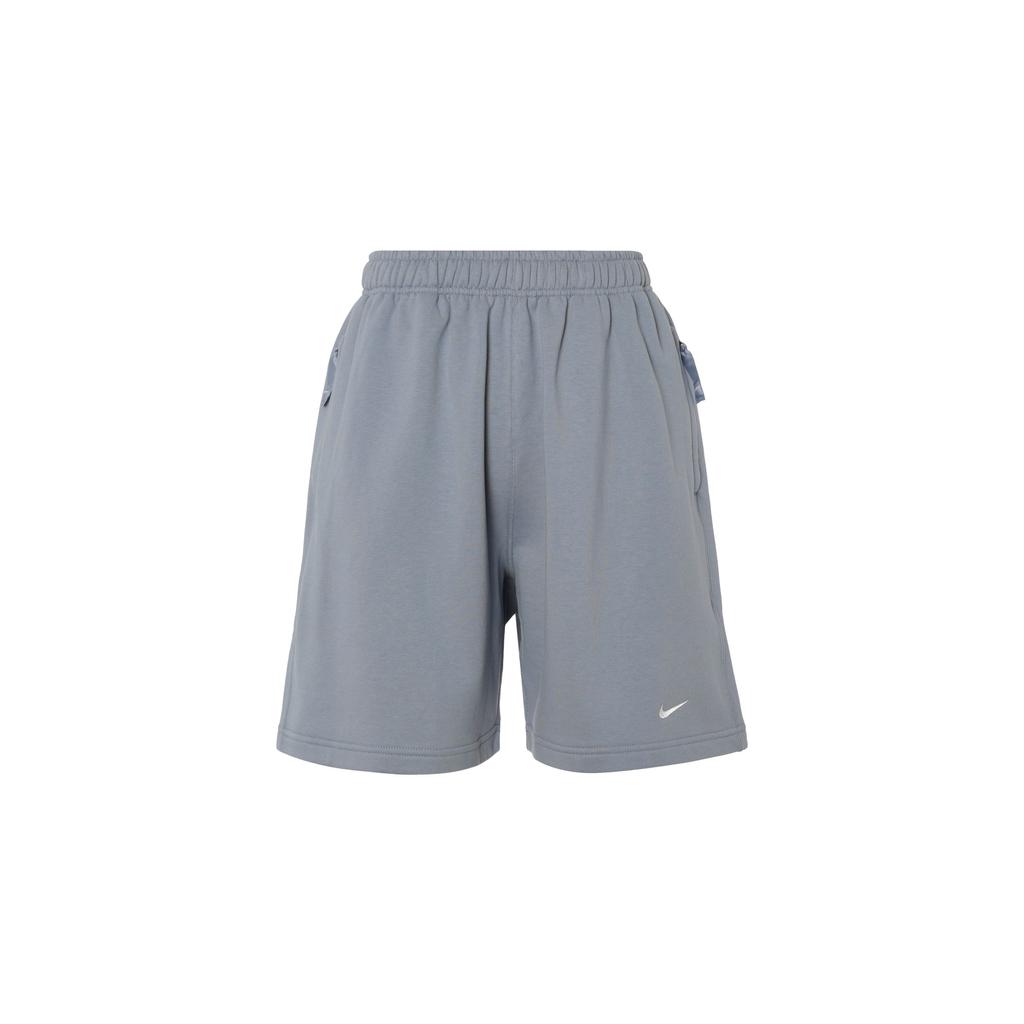 Nike Logo Print Elastic High Waist Loose Casual Shorts Men Shorts Light-Blue DX0818-493