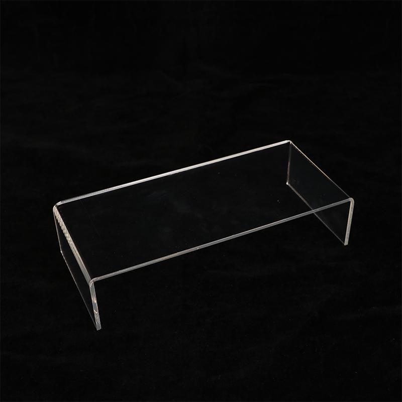 U-образная прозрачная акриловая стойка для показа ювелирных изделий, полка для демонстрации кексов, витрина, приспособления для фигурок конфет и десертов