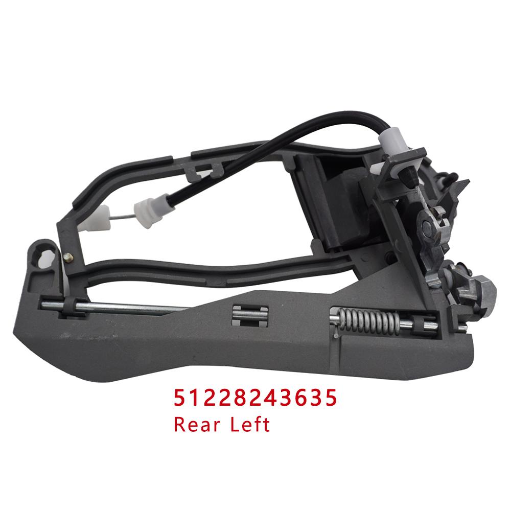 Передняя, ​​задняя левая и правая дверная ручка, внутренняя и наружная для BMW X5 Off-Road E53 51218243615 51218243616 51228243635