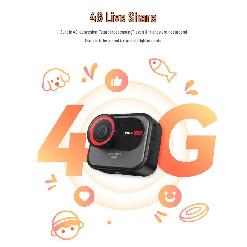 Shenmou Носимая 4G AI камера наблюдения V1 (Китайская версия)