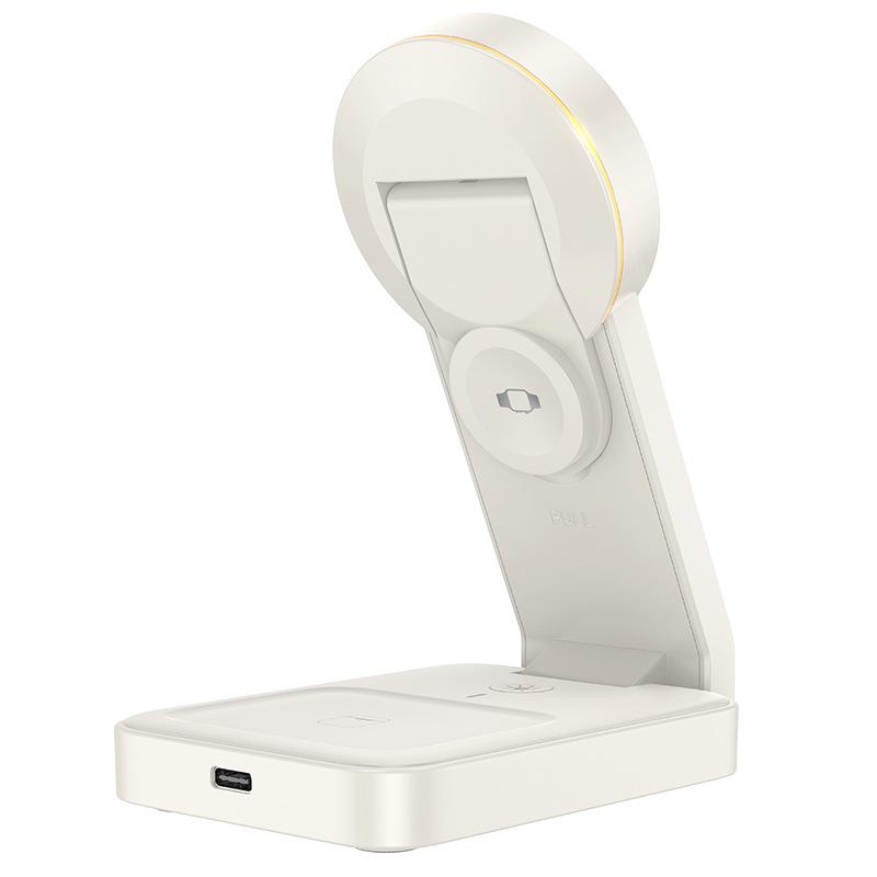 BOROFONE CQ3 Magnetic Wireless Charger & Three-in-One Folding Stand