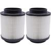 2 Packs Air Filter Element,Air Box Filter 1262218 Replacement for Polaris RZR 170 2010-2021 Ranger Crew XP 1000