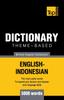 The Theme-based Dictionary British English-Indonesian - 5000 Words : 87 Book