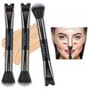 Nose Contour U-Shaped Makeup Brush For Sculpting And Defining Double Head Foundation Highlighter Brush Nose Shadow Brush