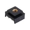 Studio Speedight Tripod 1/4" Screw Flash Hot Shoe Mount Adapter Hot Shoe Adapter Hot Shoe Bracket