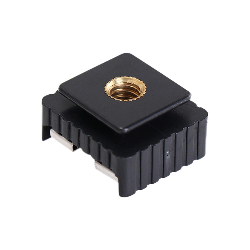 Studio Speedight Tripod 1/4" Screw Flash Hot Shoe Mount Adapter Hot Shoe Adapter Hot Shoe Bracket
