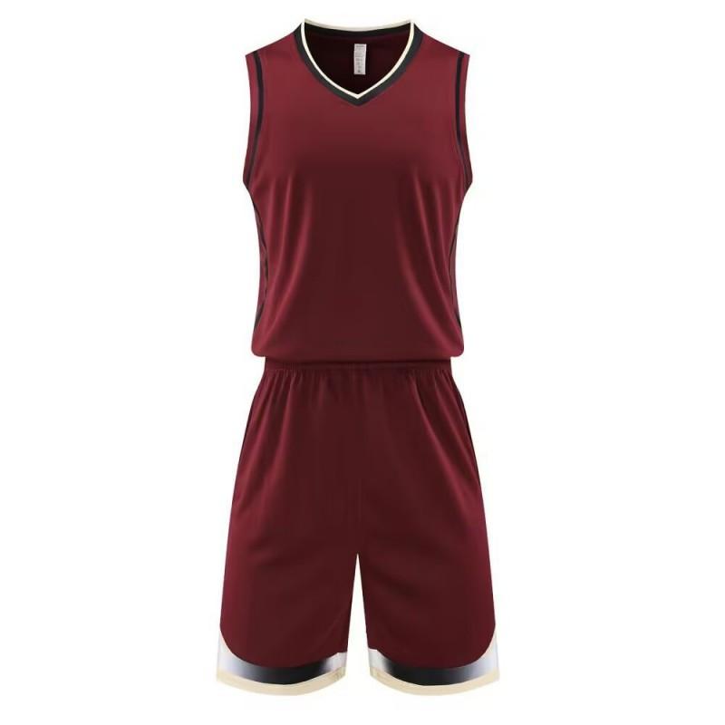 Mens Basketball Uniform Set Team Jersey Shorts Practice Competition Adult Unisex Sportswear