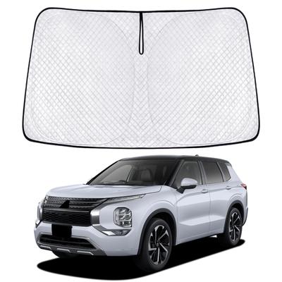 Новый Mitsubishi Outlander PHEV 3-го поколения Защита на лобовое стекло от солнца УФ-защита Автомобильная конфиденциальность Пользовательская деталь Солнцезащитный козырек, (GN0W) Модель, Автомобильный солнцезащитный козырек, Козырек,