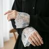 Белые Накладные Манжеты Вышивка Наручный Манжет Новый Аксессуар для Одежды