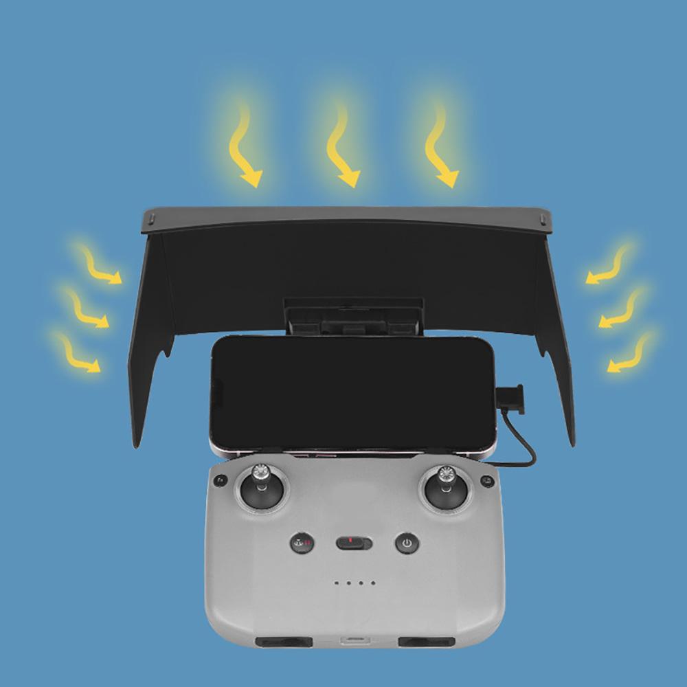 Новый солнцезащитный козырек для телефона Аксессуары-солнцезащитные козырьки для дронов Складной для DJI MAVIC 3/Air2S/Mini 2