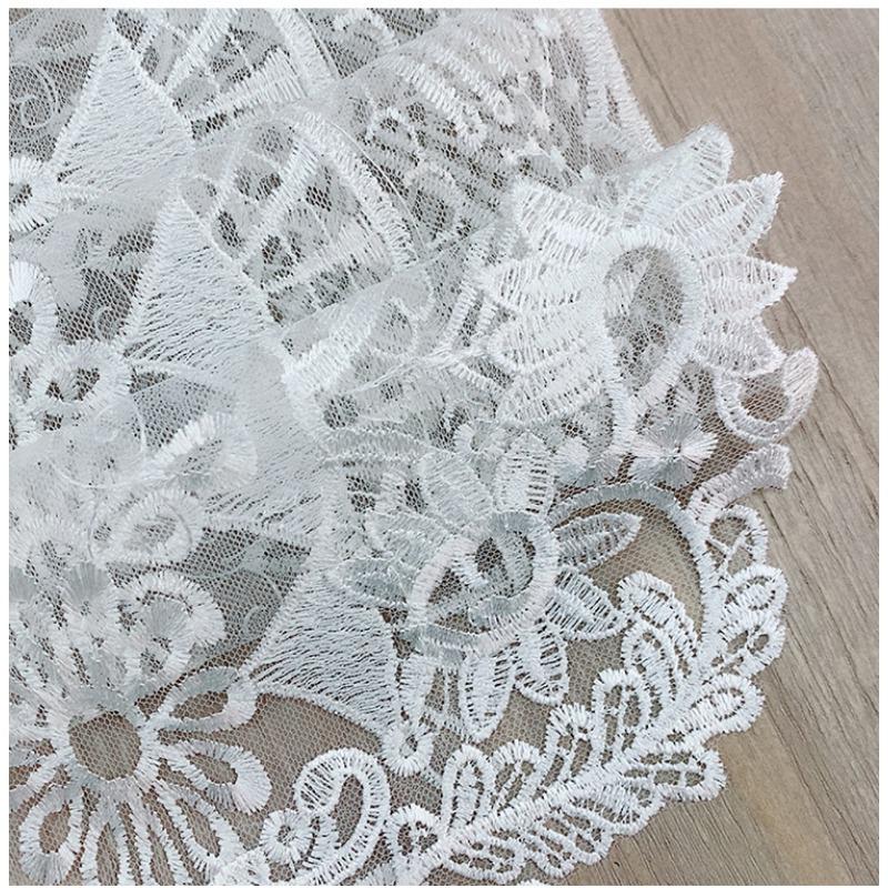 Роскошные белые кружевные скатерти, европейская вышивка, скатерть для кровати, скатерть с флагом, тканевый чехол для свадьбы, вечеринки, кухни, обеденного украшения