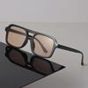 Новые Квадратные Солнцезащитные Очки Женские Мужские Ретро Люкс Женские Мужские Зеркальные Прозрачные Дизайнерские Очки Сексуальный Бренд Черные Солнечные Очки