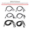 DC 1 Female To 2/3/4/5/8/10 Male Power Splitter Cable 2.5x5.5mm for CCTV Camera Security DVR Accessories LED Light Strip