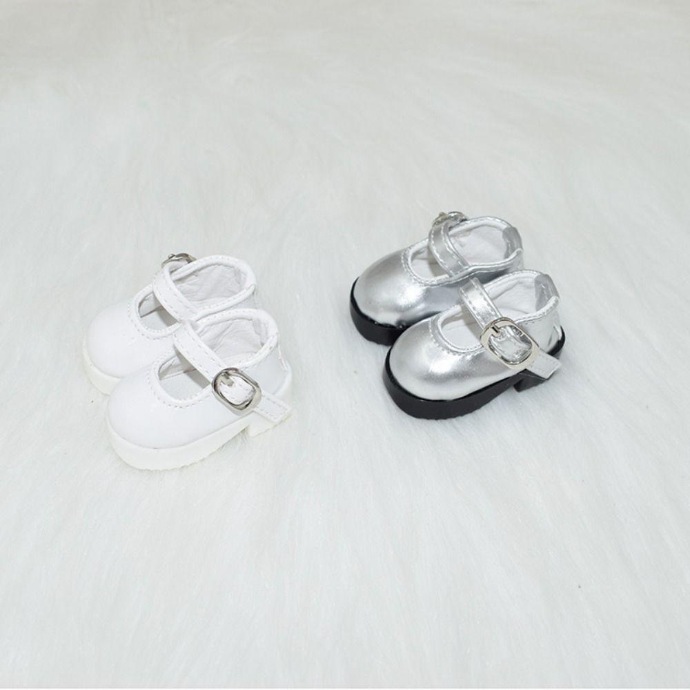 1 пара кукольной обуви с круглым носком, парусиновая обувь, кожаная обувь для куклы, мини-спортивная обувь, кукла 1/6 Bjd