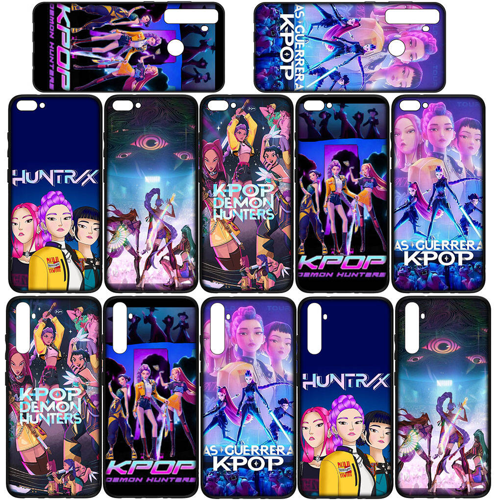 Для Samsung Galaxy S25 S24 S23 S22 Ultra FE Plus A17 A37 A57 A56 A55 A06 A16 A15 A36 A26 A35 A05 A25 A54 A34 Чехол Rumi KPopZoey Demon X Hunters Mira