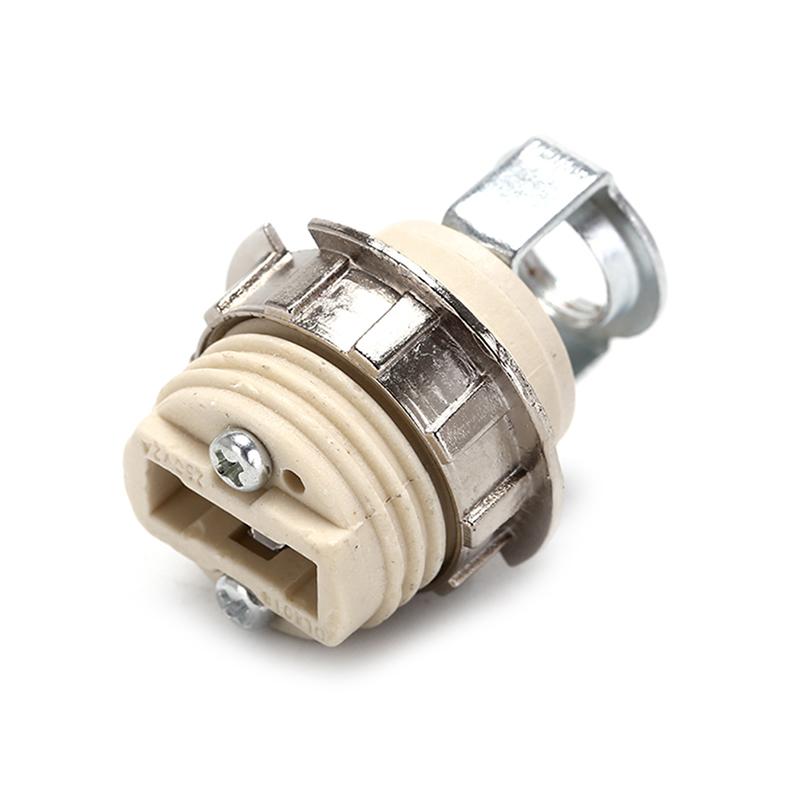 1 шт., аксессуары для освещения, цоколи ламп G9 с металлическим наружным кольцом и держателем