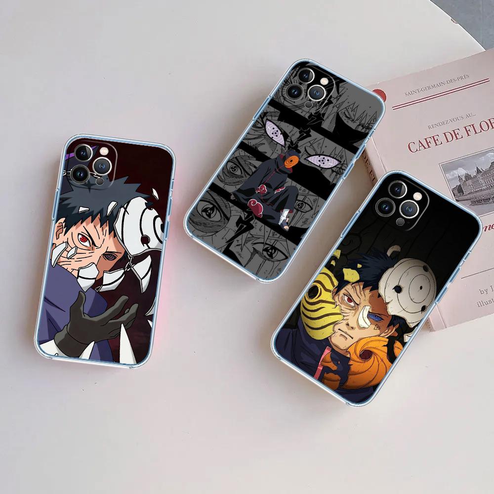 LO75 NARUTO Uchiha Obito Phone Case for Motorola Moto Edge 20 30 40 50 S30 Fusion Ultra Pro Neo Lite + G200 G23