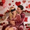 Силиконовая повязка на глаза для BDSM с регулируемым ремешком, светонепроницаемая маска для глаз для сенсорной игры, интимных игр, мягкая, незаметная, игрушка для взрослых для ролевых игр пар