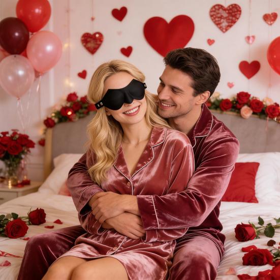 Силиконовая повязка на глаза для BDSM с регулируемым ремешком, светонепроницаемая маска для глаз для сенсорной игры, интимных игр, мягкая, незаметная, игрушка для взрослых для ролевых игр пар