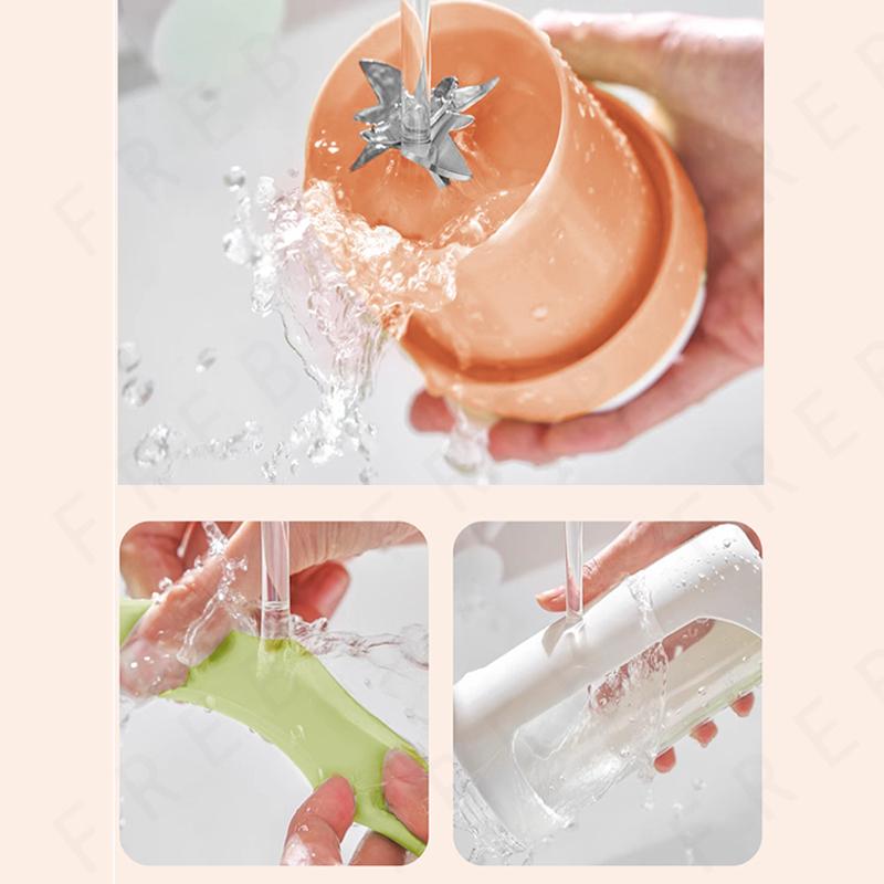 Electric Juicer Mini Portable Blender Fruit Mixers Fruit Extractors Multifunction Juice Maker Machine Blender Smoothies Mixer