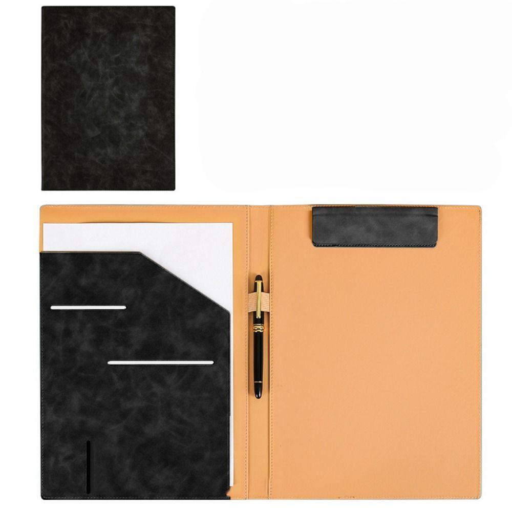 A4 Conference Folder Multifunctional Meeting Document Organizer File Folders Office Supplies