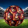 Футбольный мяч Bradford City AFC, размер 5. Износостойкий мяч из ПУ для матчевых тренировок и ежедневной практики. Подарок на день рождения для любителей футбола