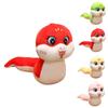 Snake Year Mascot Cartoon Snake Plush Doll Home Decoration Plush Toy Spring Festival Gift