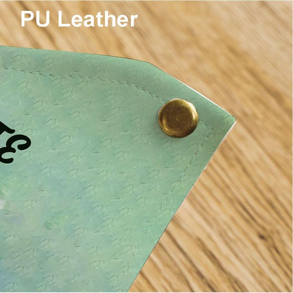 Oil Painting Tissue Case Leather Car Tissue Box Creative Napkin Holder  Home