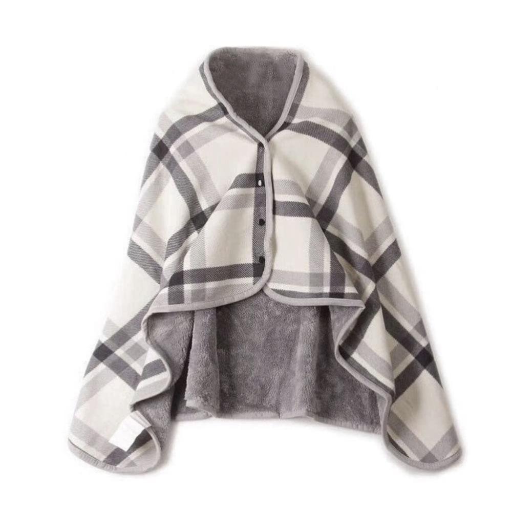 Keep Warm Multi-function Shawl Blanket Winter Lazy Casual Office Blanket  for Women and Office Use