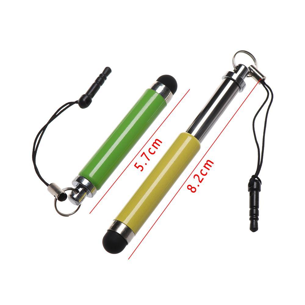 3 шт. Универсальная мини-емкостная ручка для телефона, ПК, мобильного телефона, выдвижной экран, стилус для сенсорной панели