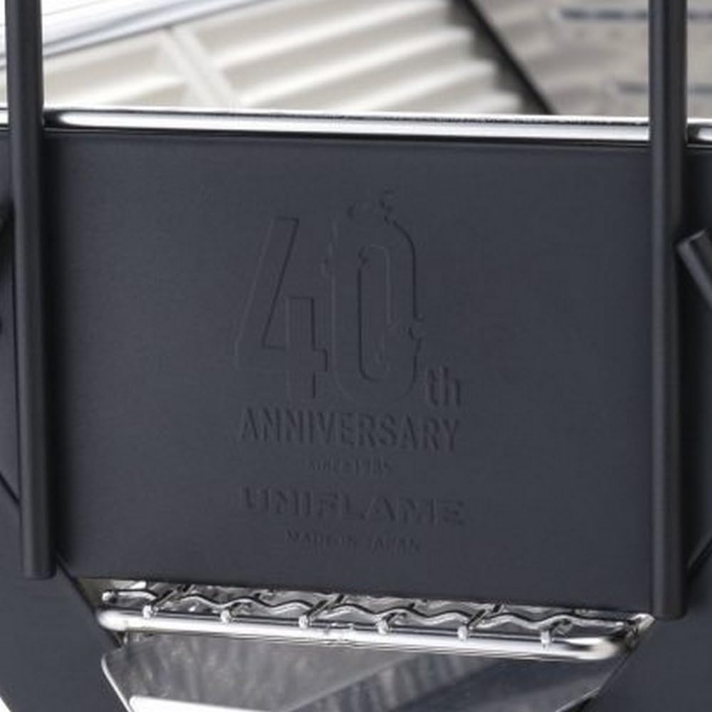 UNIFLAME BBQ 40-летний юбилей Unicera 614976 Гриль, Кемпинг, Издание, TG-3, Черный, (Черный/ЖЖ)