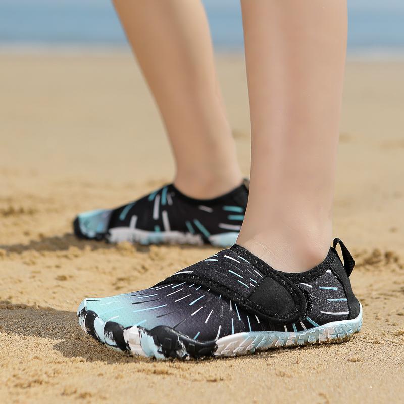 Нескользящие детские аквашузы для ходьбы по воде, мальчиков и девочек, для плавания, быстросохнущие, для водных видов спорта, пляжа, ходьбы, серфинга, рафтинга