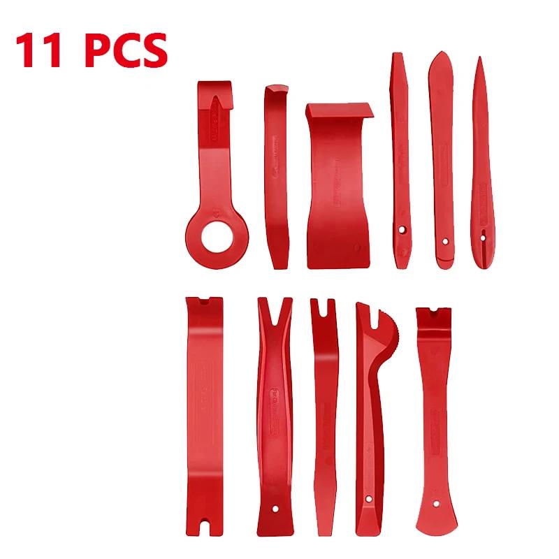 Auto Car Instrument Board Removal Tool Kit Hand Tool Set Crowbar Screwdriver Automobile Sound Disassembly Kit 5/11/41PCS