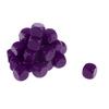 20Pcs 16mm Opaque Blank D6 Six Sided Dice Toy Teaching Resources Party Supplies