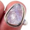 Кольцо из серебра 925 пробы с натуральным радужным лунным камнем ручной работы S.9 B9r94